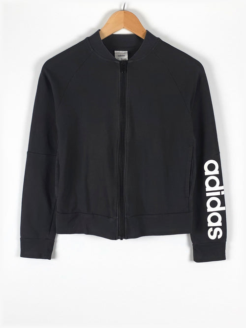 Felpa con zip adidas