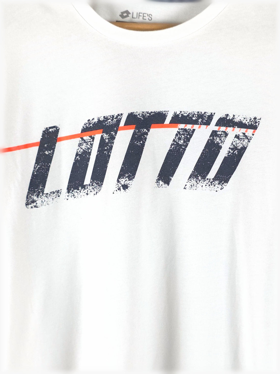 T-shirt con stampa Lotto