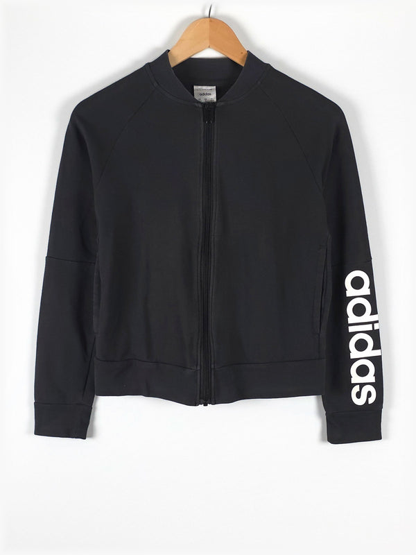 Felpa con zip adidas