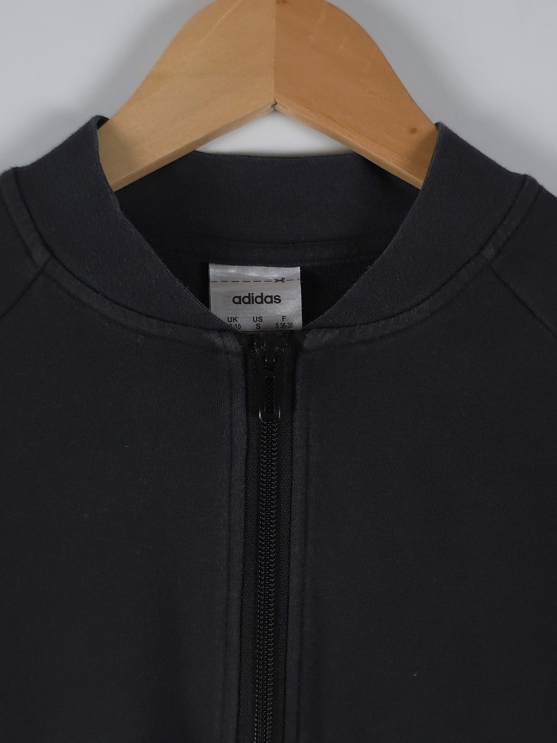 Felpa con zip adidas