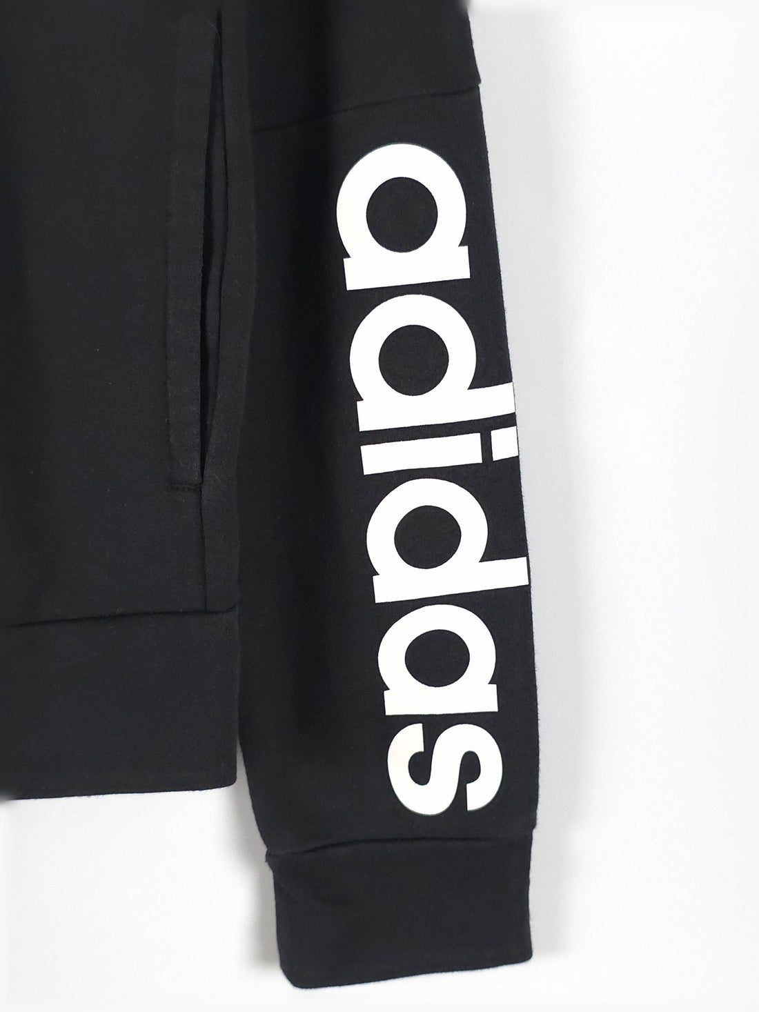 Felpa con zip adidas