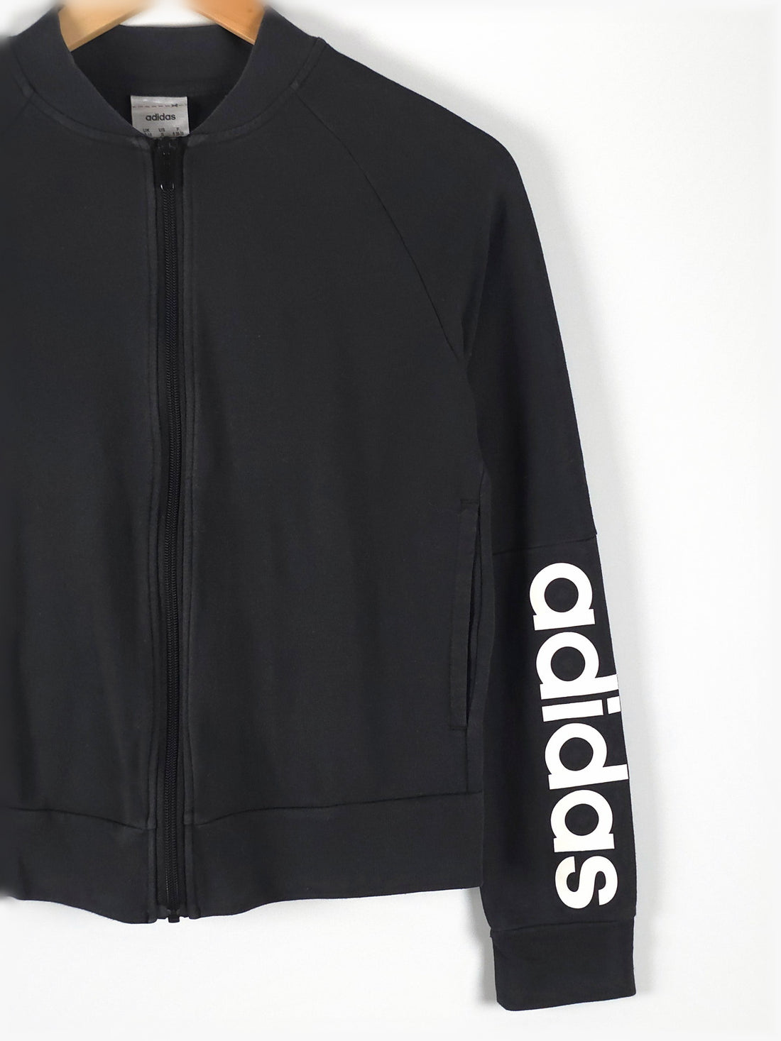 Felpa con zip adidas